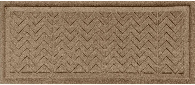 Waterhog Schoenen- &amp; Laarzenmat Chevron 38&times;91 cm Beige