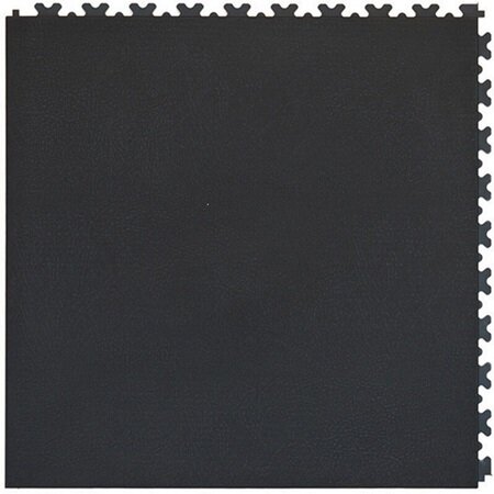 Taralock PVC kliktegel Garagevloer 7 mm - zwart-verdekte verbinding 
