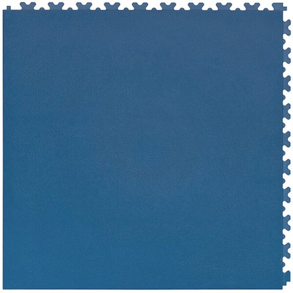 Taralock PVC kliktegel Garagevloer 7 mm-blauw-verdekte verbinding 