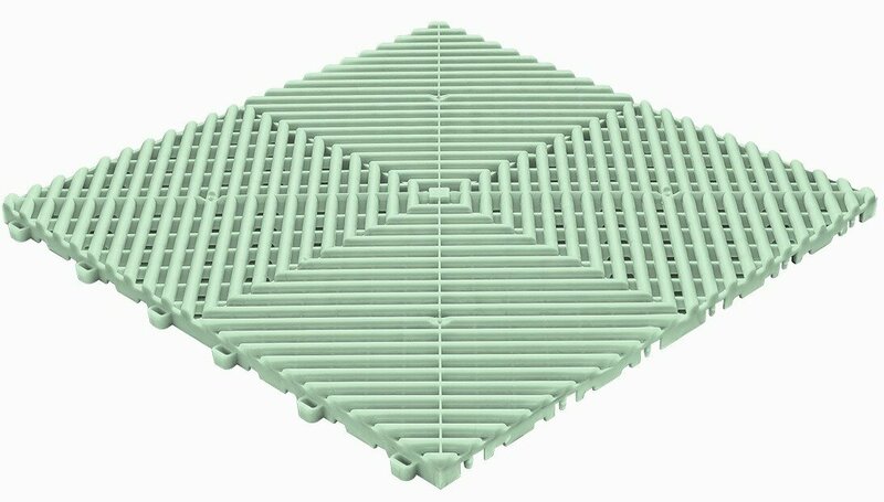 BoDeck garagevloeren 18 mm-mint-open kliktegels 