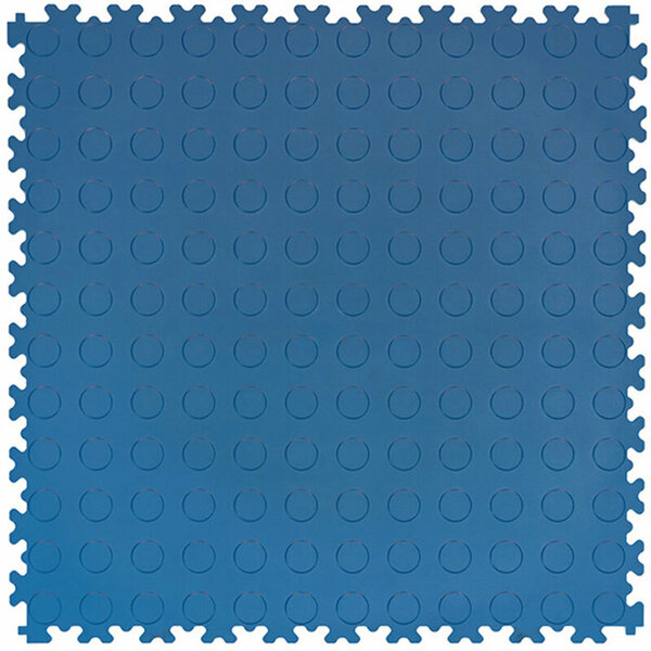 BoSepta Dalle PVC Clipsable Garage &ndash;7mm-bleu-picots