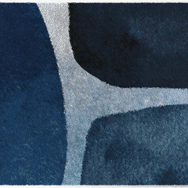 ColorStar Artist binnendeurmat-marineblauw-60x85 cm