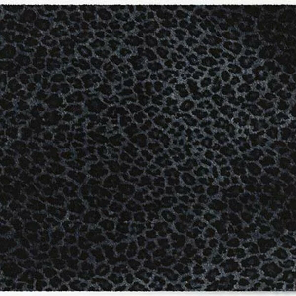 ColorStar- Leopard- binnendeurmat-marineblauw-85x115 cm