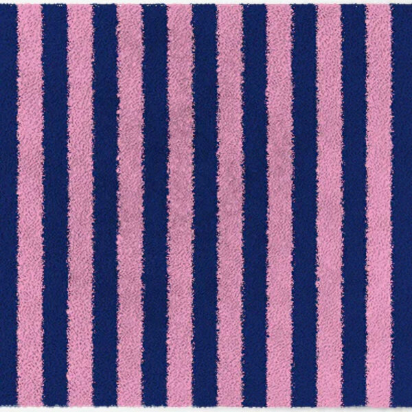 ColorStar- Stripes- binnendeurmat-rose-marine-85x115cm