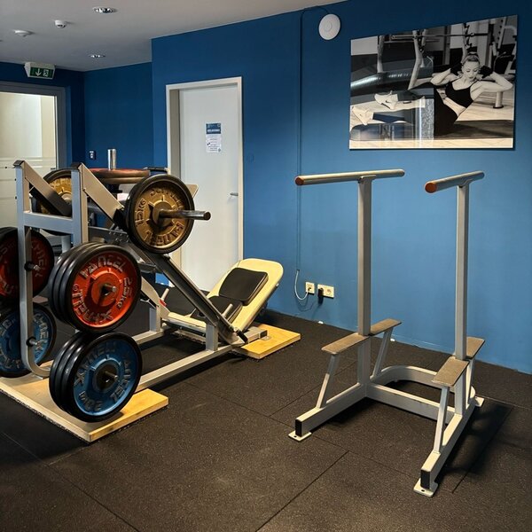 homegym rubberen tegels