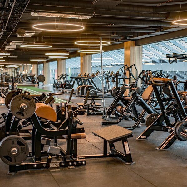 fitnessstudio sportvloer rubber