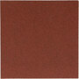 Rubberen tegel 25 mm rood