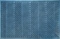 blauwe deurmatten