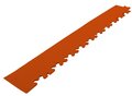 Afwerkrand met hoek voor 9 mm BoNueva pvc kliktegels oranje