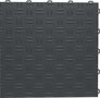 BoDiamond-Garagetegels-18 mm&ndash;donkergrijs-traanplaatmotief 