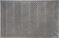 Deurmat WaterHog Herringbone Grey 180x250 cm