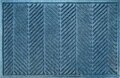Deurmat WaterHog Herringbone Blue 90x150 cm