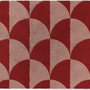 ColorStar- Scales- binnendeurmat-rose-rood-60x85 cm