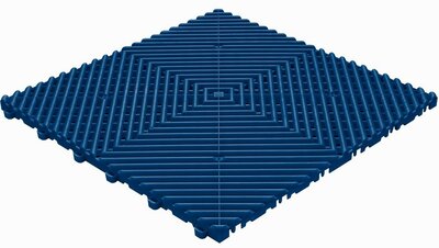 Dalle clipsable BoDeck bleu foncé Dalle clipsable BoDeck bleu foncé