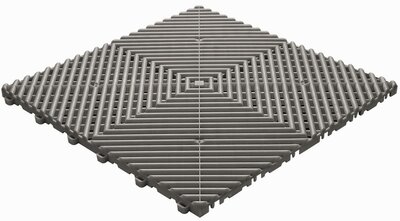 Dalle clipsable BoDeck gris-brun Dalle clipsable BoDeck gris-brun