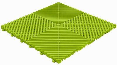 Dalle clipsable BoDeck limette Dalle clipsable BoDeck limette