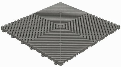 Dalle clipsable BoGrid gris foncé