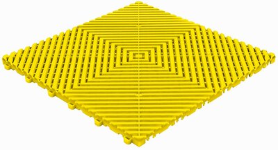 Dalle clipsable BoGrid jaune