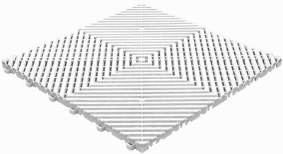 Dalle clipsable BoGrid blanc