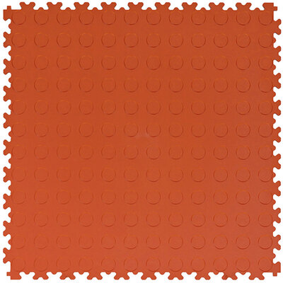 Dalle PVC clic 5 mm BoSinco goujons orange Dalle PVC clic 5 mm BoSinco goujons orange