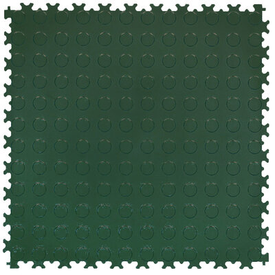 Dalle PVC clic 5 mm BoSinco goujons vert
