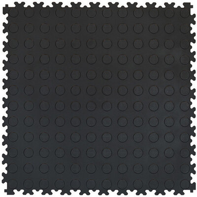 Dalle PVC clic 5 mm BoSinco goujons noir