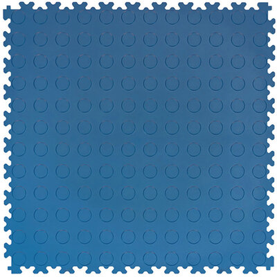 Dalle PVC clic 7 mm BoSepta gaujons bleu Dalle PVC clic 7 mm BoSepta gaujons bleu