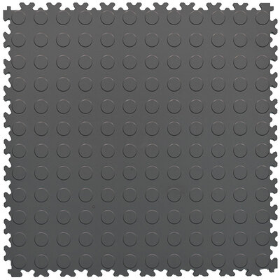 Dalle PVC clic 7 mm BoSepta gaujons gris