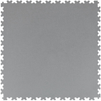 Dalle PVC clic 7 mm BoSepta granulé gris clair