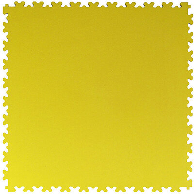 Dalle PVC clic 9 mm BoNueva granulé jaune