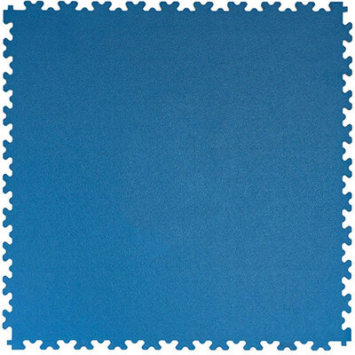 Dalle PVC clic 9 mm BoNueva granulé bleu