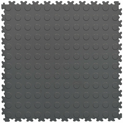 PVC, dalle clipsable 4 mm BoKwatro  bosselé, Antracite. PVC, dalle clipsable 4 mm BoKwatro  bosselé, Antracite.