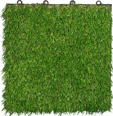 Carrelage clic avec gazon artificiel BoGras