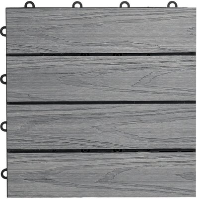 Tuile Ă  encliqueter structure en bois WPC marron Tuile Ă  encliqueter structure en bois WPC marron