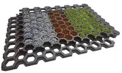 Dalles végétalisées Dalles végétalisées