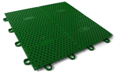 Sol sportif Jugar-Tile Outdoor Tennis vert