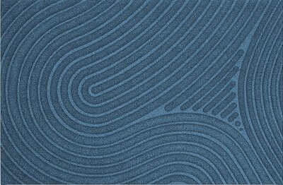 Paillasson WaterHog Fingerprint Blue 55x85 cm