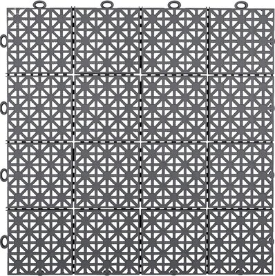Dalle clipsable perforée BoVersa gris clair Dalle clipsable perforée BoVersa gris clair