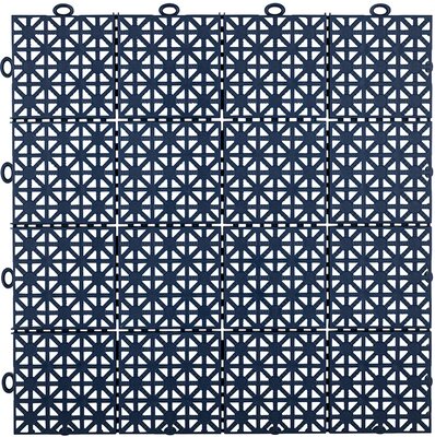 Dalle clipsable perforée BoVersa bleu Dalle clipsable perforée BoVersa bleu