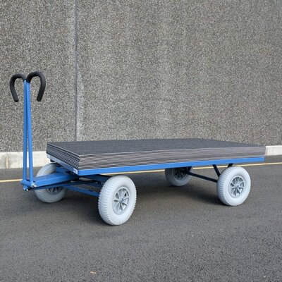 Chariot de transport – Pour 190 dalles XXL de protection de sol sportif Chariot de transport – Pour 190 dalles XXL de protection de sol sportif