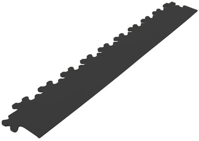 Chant de finition droit pour 9 mm BoNueva dalles clic PVC noir