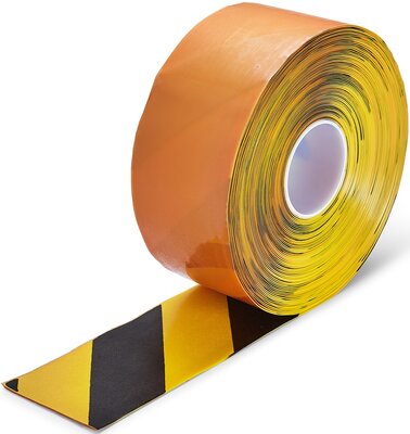 LeanLine Pro Hazard Bande de marquage au sol 100 mm jaune-noir