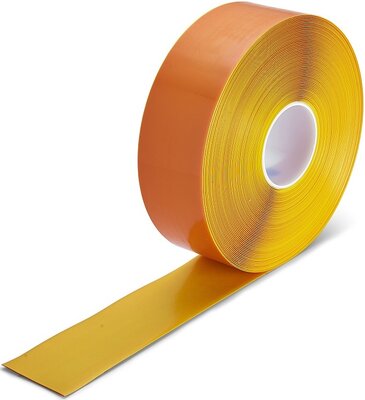 LeanLine Pro Bande de marquage au sol 75 mm jaune