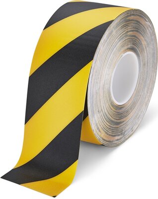 LeanLine Route Bande de marquage au sol 100 mm jaune-noir