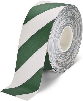 LeanLine Route Bande de marquage au sol 100 mm blanc-vert