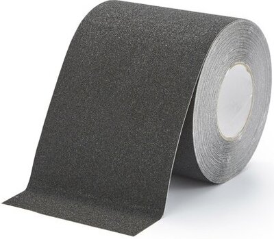 Ruban antidérapant grain grossier 150 mm noir