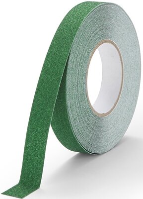 Bande antidérapante grain fin 25 mm vert