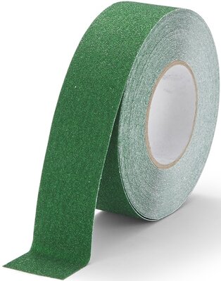 Bande antidérapante grain fin 50 mm vert