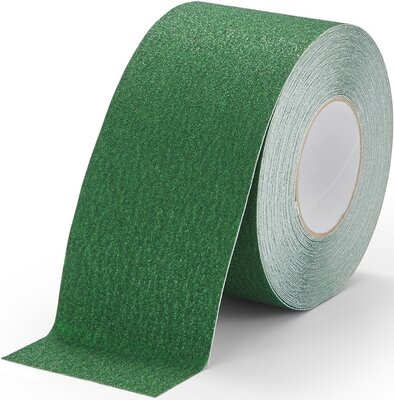 Bande antidérapante grain fin 100 mm vert