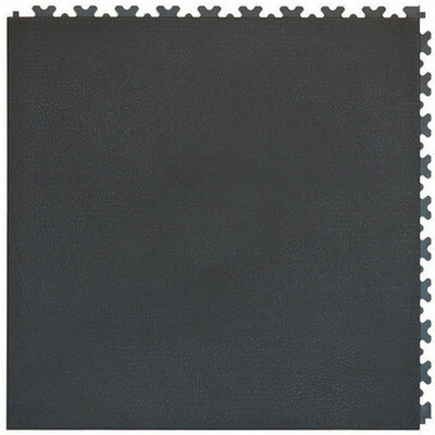 BoHit Dalle PVC Clipsable Garage noir